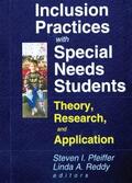 Pfeiffer / Reddy |  Inclusion Practices with Special Needs Students | Buch |  Sack Fachmedien