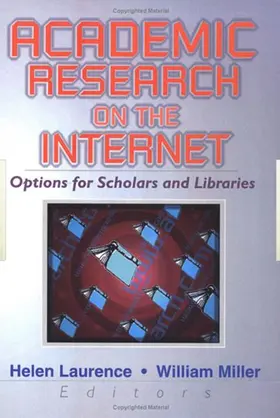 Miller / Laurence |  Academic Research on the Internet | Buch |  Sack Fachmedien