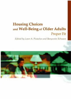 Pastalan / Schwarz |  Housing Choices and Well-Being of Older Adults | Buch |  Sack Fachmedien