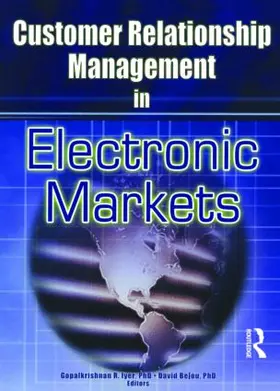 Iyer / Bejou |  Customer Relationship Management in Electronic Markets | Buch |  Sack Fachmedien