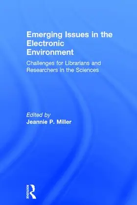 Miller |  Emerging Issues in the Electronic Environment | Buch |  Sack Fachmedien