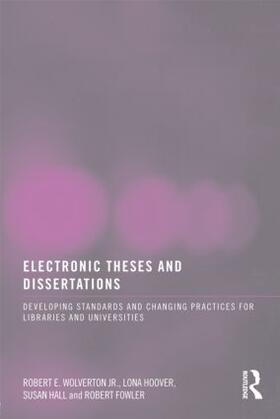 Wolverton / Wolverton Jr / Hoover | Electronic Theses and Dissertations | Buch | 978-0-7890-3176-1 | sack.de