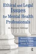 Bucky / Callan / Stricker |  Ethical and Legal Issues for Mental Health Professionals | Buch |  Sack Fachmedien