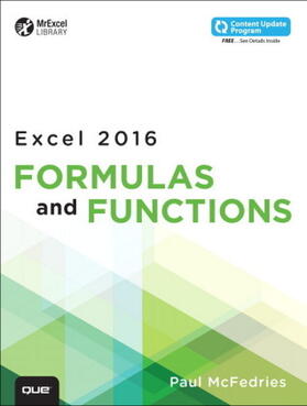 McFedries | Microsoft Excel 2016 Formulas and Functions | Buch | 978-0-7897-5564-3 | sack.de