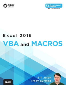 Jelen / Syrstad |  Excel 2016 VBA and Macros | Buch |  Sack Fachmedien
