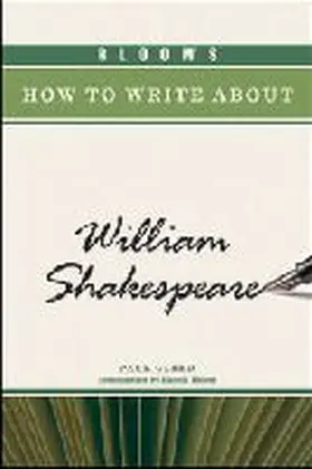 Gleed |  Bloom's How to Write About William Shakespeare | Buch |  Sack Fachmedien