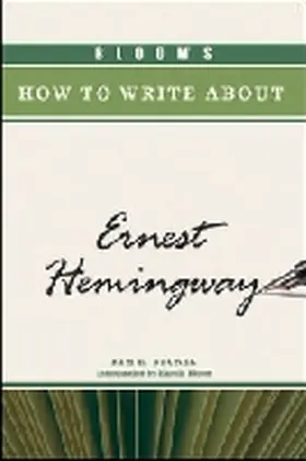 Becnel |  Bloom's How to Write About Ernest Hemingway | Buch |  Sack Fachmedien