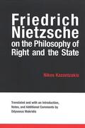 Kazantzakis |  Friedrich Nietzsche on the Philosophy of Right and the State | eBook | Sack Fachmedien