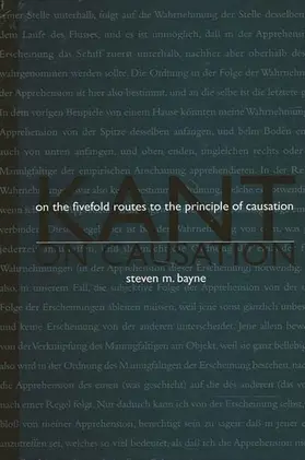 Bayne |  Kant on Causation | eBook | Sack Fachmedien