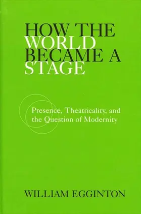 Egginton |  How the World Became a Stage | eBook | Sack Fachmedien