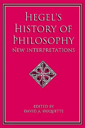 Duquette |  Hegel's History of Philosophy | eBook | Sack Fachmedien