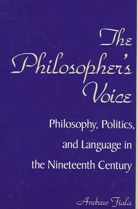 Fiala |  The Philosopher's Voice | eBook | Sack Fachmedien