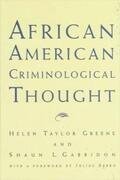 Greene / Gabbidon |  African American Criminological Thought | eBook | Sack Fachmedien