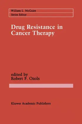 Ozols |  Drug Resistance in Cancer Therapy | Buch |  Sack Fachmedien