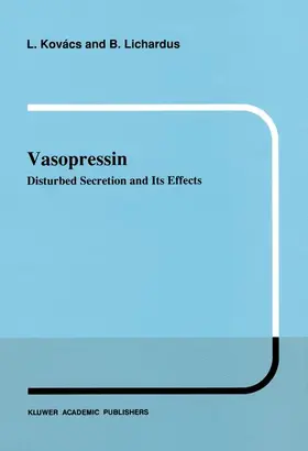 Kovács / Lichardus | Vasopressin | Buch | 978-0-7923-0249-0 | sack.de