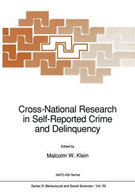 Klein |  Cross-National Research in Self-Reported Crime and Delinquency | Buch |  Sack Fachmedien