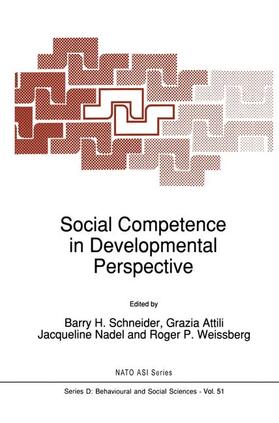 Schneider / Weissberg / Attili |  Social Competence in Developmental Perspective | Buch |  Sack Fachmedien