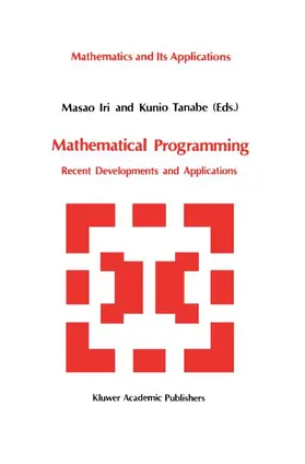 Iri / Tanabe |  Mathematical Programming | Buch |  Sack Fachmedien