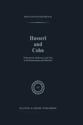 Klockenbusch |  Husserl und Cohn | Buch |  Sack Fachmedien