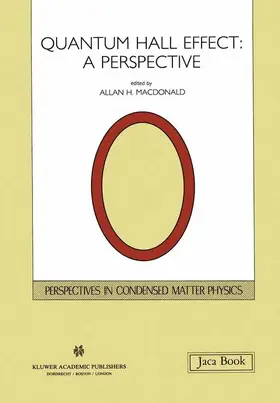MacDonald |  Quantum Hall Effect: A Perspective | Buch |  Sack Fachmedien
