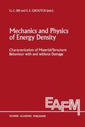 Gdoutos / Sih |  Mechanics and Physics of Energy Density | Buch |  Sack Fachmedien