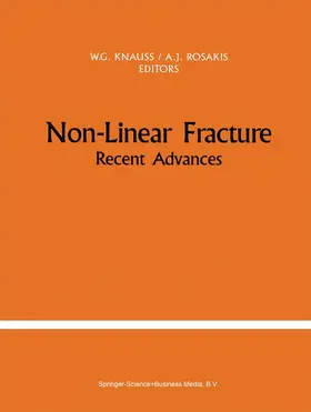 Knauss / Rosakis |  Non-Linear Fracture | Buch |  Sack Fachmedien