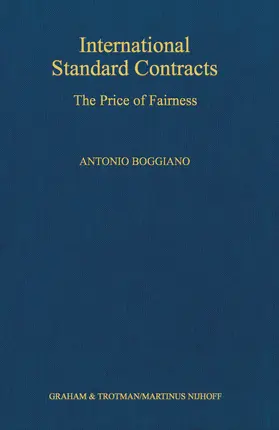 Boggiano |  International Standard Contracts | Buch |  Sack Fachmedien