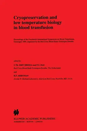 Smit Sibinga / Meryman / Das |  Cryopreservation and low temperature biology in blood transfusion | Buch |  Sack Fachmedien