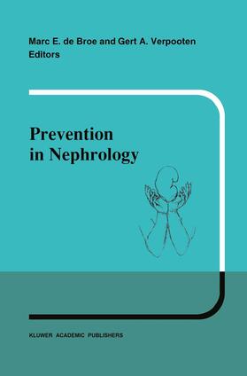 Verpooten / de Broe | Prevention in nephrology | Buch | 978-0-7923-0951-2 | sack.de