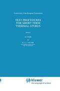 van Dijk / Visser |  Test Procedures for Short Term Thermal Stores | Buch |  Sack Fachmedien