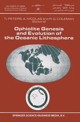 Peters / Coleman / Nicolas |  Ophiolite Genesis and Evolution of the Oceanic Lithosphere | Buch |  Sack Fachmedien