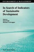 Verbruggen / Kuik |  In Search of Indicators of Sustainable Development | Buch |  Sack Fachmedien