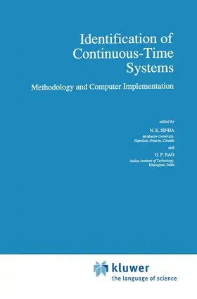 Rao / Sinha |  Identification of Continuous-Time Systems | Buch |  Sack Fachmedien