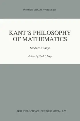 Posy |  Kant¿s Philosophy of Mathematics | Buch |  Sack Fachmedien