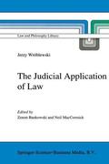 Wróblewski / MacCormick / Bankowski |  The Judicial Application of Law | Buch |  Sack Fachmedien