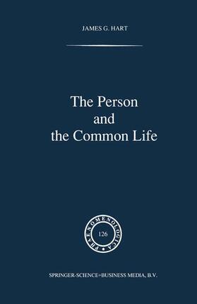Hart |  The Person and the Common Life | Buch |  Sack Fachmedien