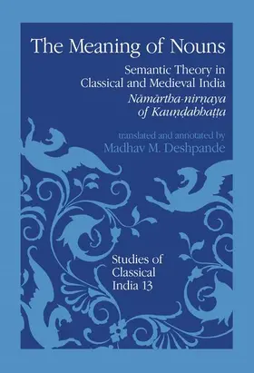 Deshpande |  The Meaning of Nouns | Buch |  Sack Fachmedien