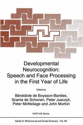 De Boysson-Bardies / de Schonen / Morton | Developmental Neurocognition | Buch | 978-0-7923-2188-0 | sack.de