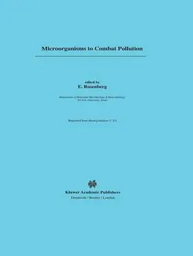 Rosenberg |  Microorganisms to Combat Pollution | Buch |  Sack Fachmedien