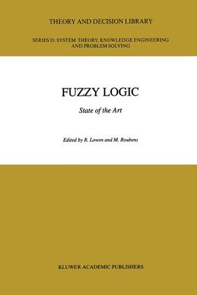 Roubens / Lowen |  Fuzzy Logic | Buch |  Sack Fachmedien