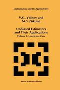 Nikulin / Voinov |  Unbiased Estimators and Their Applications | Buch |  Sack Fachmedien