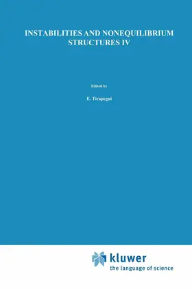 Zeller / Tirapegui |  Instabilities and Nonequilibrium Structures IV | Buch |  Sack Fachmedien