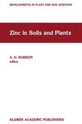 Robson |  Zinc in Soils and Plants | Buch |  Sack Fachmedien