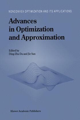 Advances in Optimization and Approximation | Buch | 978-0-7923-2785-1 | sack.de