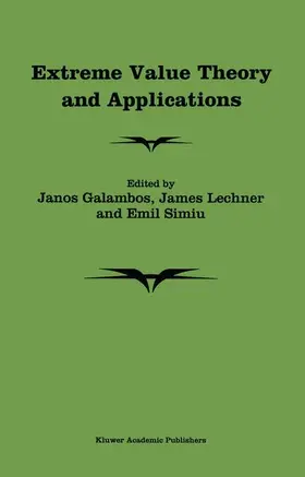 Galambos / Lechner / Simiu |  Extreme Value Theory and Applications | Buch |  Sack Fachmedien