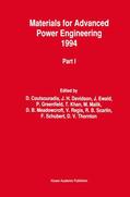 Coutsouradis / Schubert / Davidson |  Materials for Advanced Power Engineering 1994 | Buch |  Sack Fachmedien