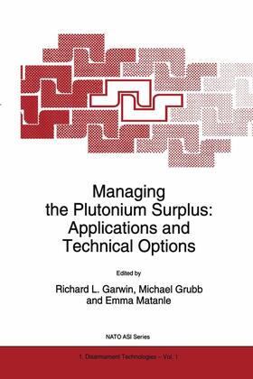 Garwin / Matanle / Grubb |  Managing the Plutonium Surplus: Applications and Technical Options | Buch |  Sack Fachmedien