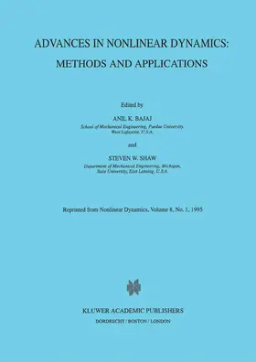 Shaw / Bajaj |  Advances in Nonlinear Dynamics: Methods and Applications | Buch |  Sack Fachmedien
