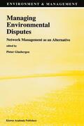 Glasbergen |  Managing Environmental Disputes | Buch |  Sack Fachmedien
