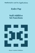 Pap |  Null-Additive Set Functions | Buch |  Sack Fachmedien